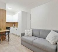 Obvývací pokoj s kuchyní