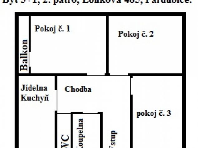 Spolubydlení Pardubice