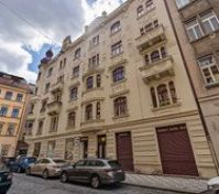 Classic building exterior facade