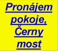 Pronájem pokoje Praha
