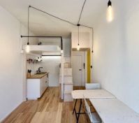 Living area/Kitchen/sleepig