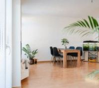 Open living dining area view