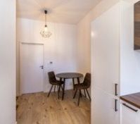 Dining area with round table