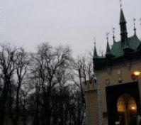 Petřín lookout tower nearby