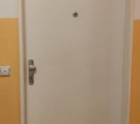 Apartment door in the 6th floor