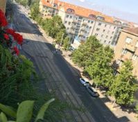 View from bedroom living room