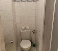 Bathroom toilet area