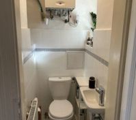 The toilet