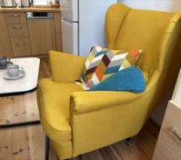 Comfortable armchair.