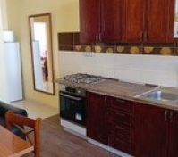 a kitchen - mirror