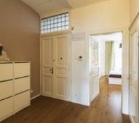 Entrance hallway leading to bedroom