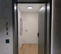 Apartment entrance door number 704