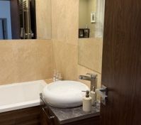 Bathroom vanity sink marble countertop