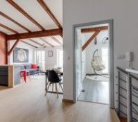 kitchen & living space