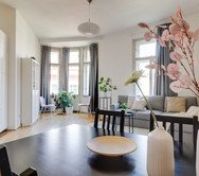 living & dining area