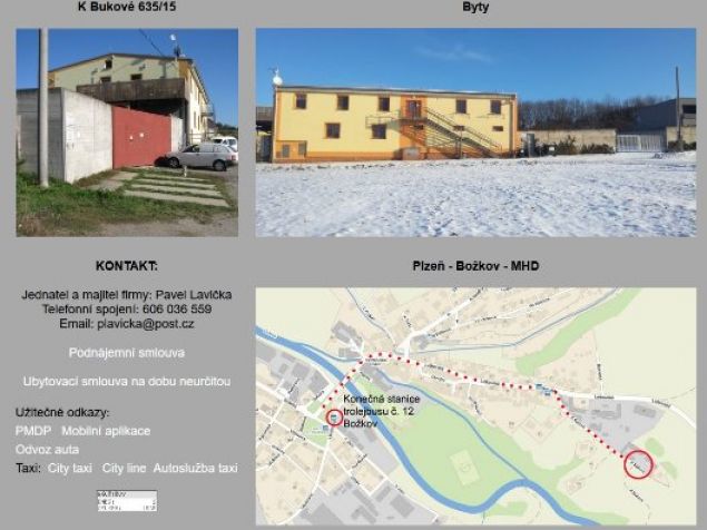 Pronájem bytu Plzeň