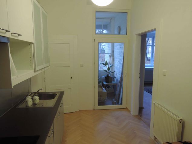 Kuchyň se zimní zahradou