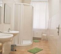 Bathroom with shower cabin