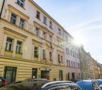 Classic building exterior street view