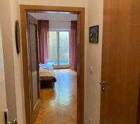 Hallway leading to bedroom