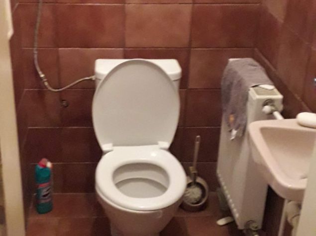 Samostatné WC.