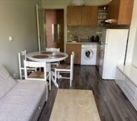 Open plan kitchen living area
