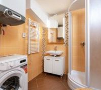 Bathroom with shower and toilet