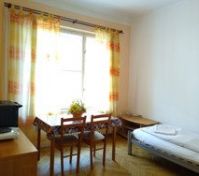 The extra room acts as a living room, kitchen or extra bedroom depending on your needs. 