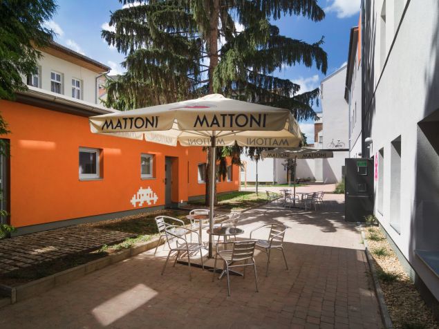 posezení ve vnitrobloku