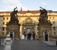 Prague Castle nearby.