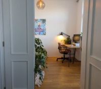 Entrance to the bedroom