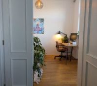 Entrance to the bedroom