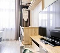 Seating Area and TV