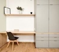 Wardrobe and working space