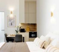Studio open plan with kitchenette