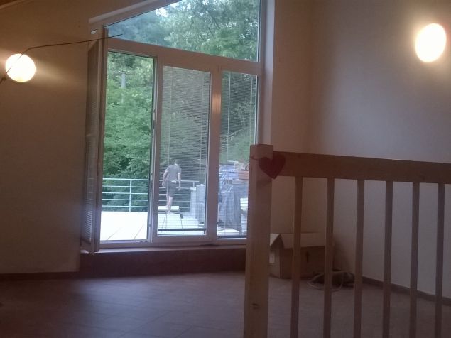 mezonet a výhled na terasu