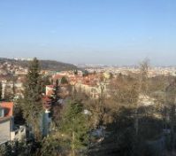 Výhled na historické centrum Prahy