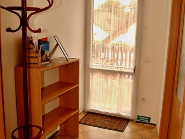 vchod do ubytování 