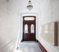 Ornate building entrance hallway