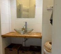 The bathroom