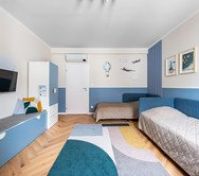 Kids room with twin beds