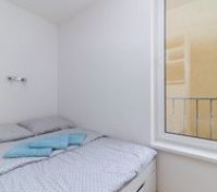 Cozy bedroom nook with window